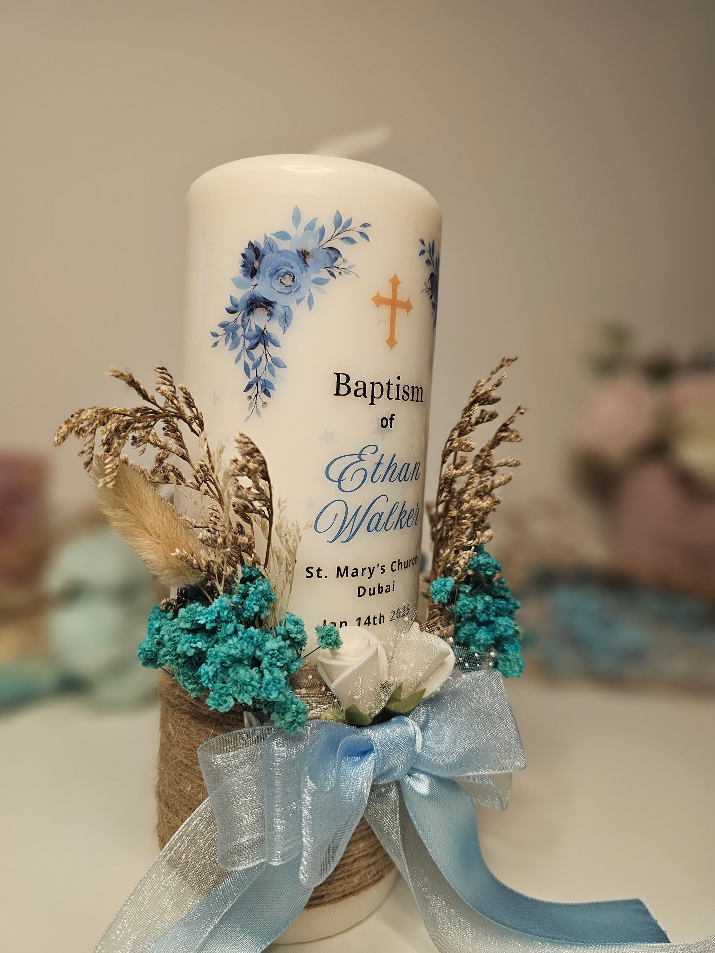 Premium Baptism Candle